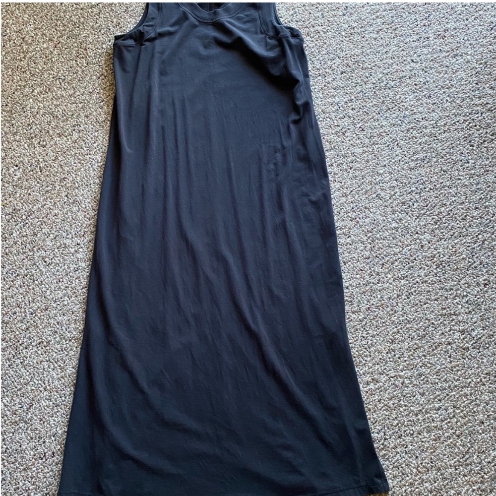 Lululemon Athletica black all yours maxi dress size 6 - Picture 4 of 4